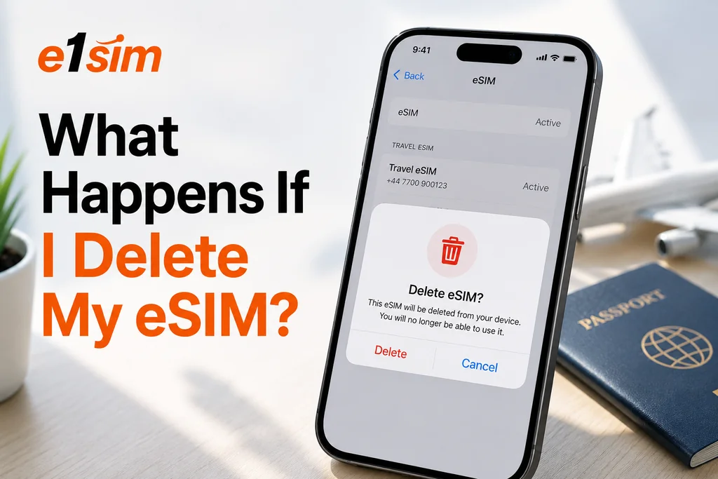 Что произойдет, если удалить eSIM? Полное объяснение