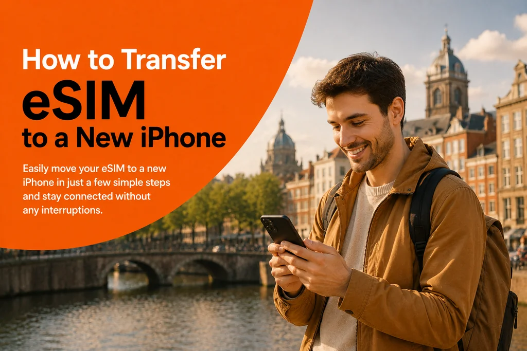 Как перенести eSIM на новый iPhone | e1sim.com